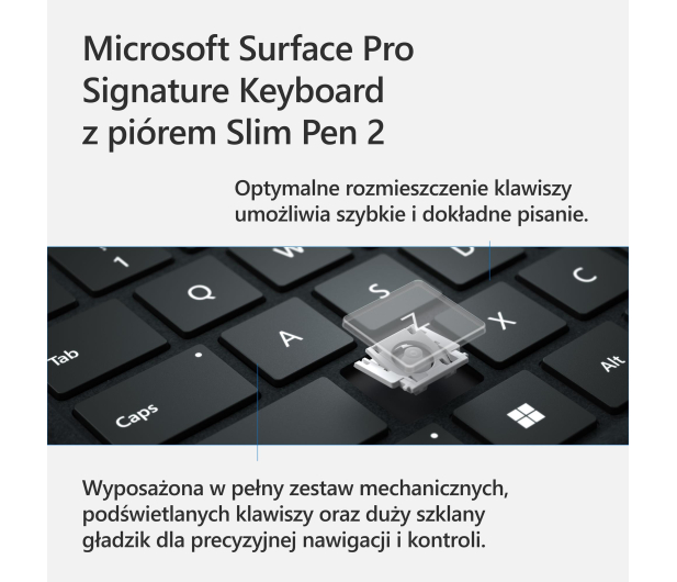 Microsoft Surface Pro Keyboard with Slim Pen Sapphire - 1261290 - zdjęcie 8